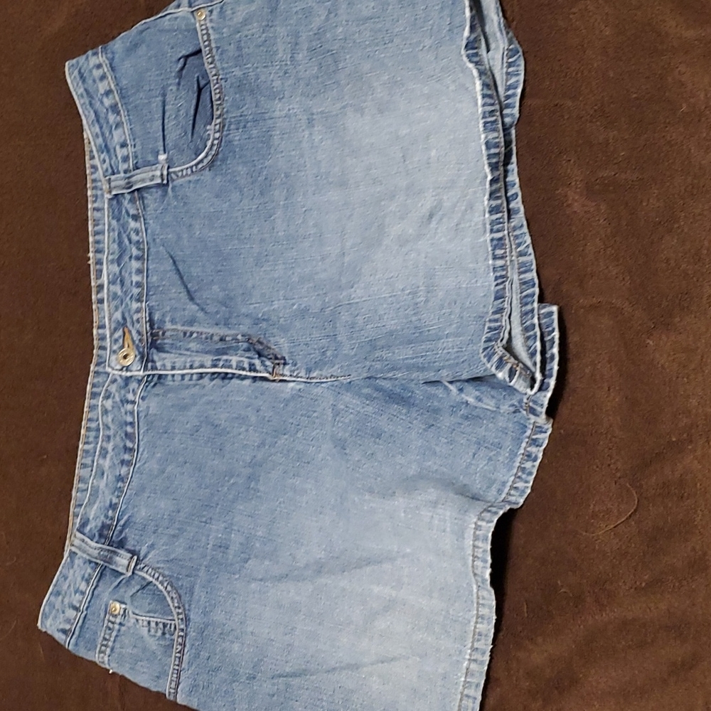 Carolina Blue Denim Shorts